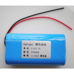 PACCO BATTERIA 2X18650 LI-ION 3,7V 2,6A RICARICABILE CON PROTEZIONE