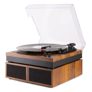 GIRADISCHI AMPLIFICATO CON 2 CASSE STEREO E RICEVITORE BT - RP165 FENTON