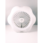 MINI VENTILATORE RICARICABILE bianco