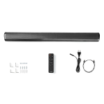 SOUNDBAR 135W  DSP Programmi 1x 3,5 mm / 1x cavo audio coassiale / 1x Ottico / 1x USB | 1x HDMI (con ARC) | Bluetooth® | Grigio Scuro / Nero