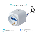 PRESA SMART WIFI 16A BIVALENTE + SCHUKO CON APP