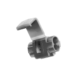 MORSETTI RUBA CORRENTE ROSSI 0,25-1mm  conf. 5pz.