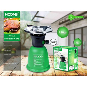 FORNELLO PORTATILE A GAS HM-1822 HOMEI 