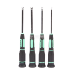 SET DI 4 CACCIAVITI  U SPANNER (TIPO FORCELLA) SD-2404 PRO'SKIT