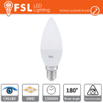 LAMPADA LED OLIVA E14 7,5W 750LM L.CALDA 