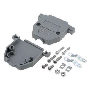 CALOTTA PLASTICA PER CONNETTORE DB25 POLI - Conf. 250pz.