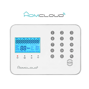 KIT ANTIFURTO WIRELESS 10P HOMCLOUD Wi-Fi + GSM PRO