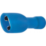 FASTON FEMMINA ISOLATO BLU' passo 4,75 Conf. 100pz