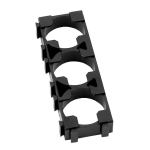 SUPPORTO PER 3 BATTERIE AL LITIO TIPO 18650