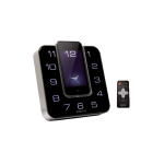 RADIO SVEGLIA CON OROLOGIO DOCKING STATION AMPLIFICATA PER IPHONE4/4S SONIC SPACE IP-12 