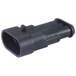 CONNETTORE 2 POLI PORTAMASCHIO AMP SERIE SUPER SEAL 1.5 002821041