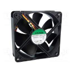 VENTILATORE 120X120X38 24V  3 FILI A CUSCINETTI - SUNON EEC0382B1-000U-G99