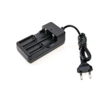 CARICABATTERIA PER BATTERIE LITIO 2X 18650-14500-CR123-26650-16340