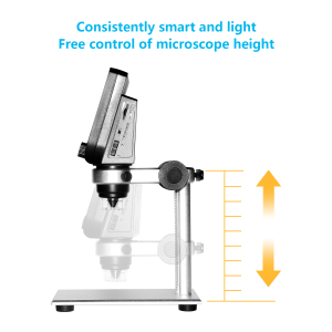 MICROSCOPIO DIGITALE WIFI LCD 4,3" 2Mpx 1000X con App