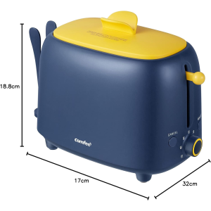 TOSTAPANE 2 FETTE 950W 7 LIVELLI - COMFEE' MT-RP2L18W2