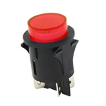 INTERRUTTORE A PULSANTE BIPOLARE LUMINOSO 12V