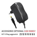 CARICABATTERIA PER ASPIRAPOLVERI / ROBOT 18-31V REGOLABILE