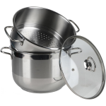 PENTOLA PER COUSCOUS / VAPORIERA 12L IN ACCIAIO INOX