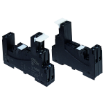 ZOCCOLO DIN PER RELE' 8 PIN 10A 250Vac Terminali a vite 75,3x15,6x61mm   