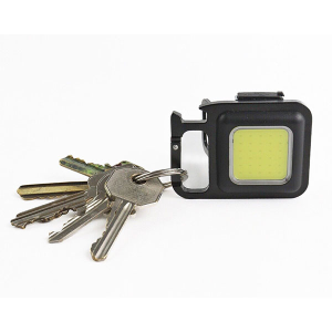 TORCIA RICARICABILE LED PORTACHIAVI 3 modalita’ luce portatile emergenza