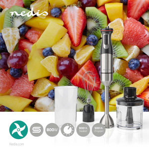 FRULLATORE AD IMMERSIONE 3 IN 1 KAHB400CAL NEDIS