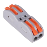 CONNETTORE RAPIDO PASSANTE 2 POLI 2,5 mmq