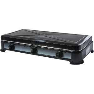 FORNELLO PORTATILE A GAS 3 FUOCHI NERO MINERVA 3 MELCHIONI FAMILY