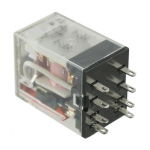RELE' BISTABILE 2 SCAMBI 5A 24Vca OMRON MY2N-AC24S