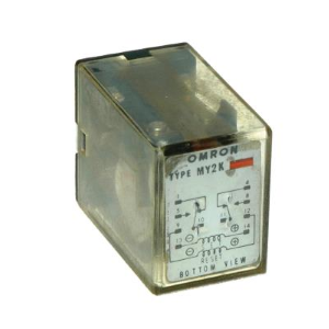 RELE' BISTABILE 2 SCAMBI 5A 24Vcc OMRON MY2K