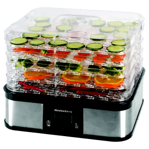 ESSICATORE PER ALIMENTI digitale con 5 ripiani mod.BABELE PLUS 