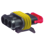 CONNETTORI PORTAFEMMINE 3 POLI AMP SERIE SUPER SEAL 1.5