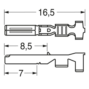 CONTATTI FEMMINA AMP PER SUPER SEAL 1.5 001830251