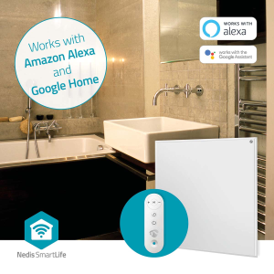 PANNELLO DI RISCALDAMENTO 350W INFRAROSSI WIFI - HTIP350WTW NEDIS
