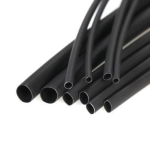 GUAINA TERMORETRAIBILE 4,8mm  NERA - CONFEZIONE 10pz da 20cm 