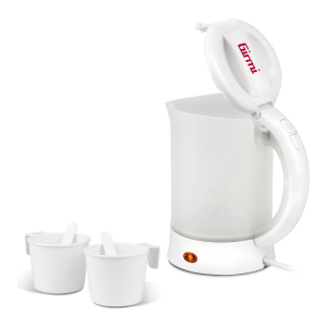 BOLLITORE ELETTRICO 650W 600ml Travel Kettle Bianco BL0401 GIRMI