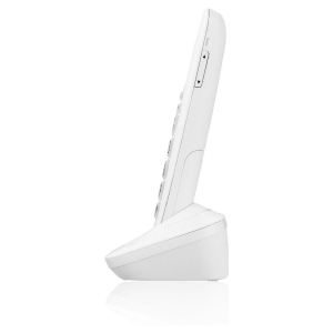 TELEFONO CORDLESS TASTI GRANDI mod. BRAVO Bright Bianco BRONDI