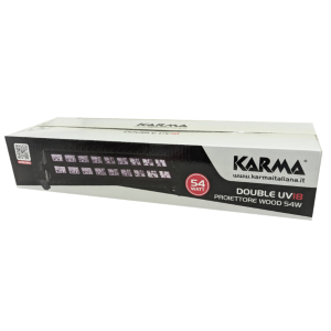 EFFETTI LUCE WOOD 54 CON 18 LED UV -DOUBLE UV18 KARMA-