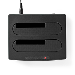 DOKING STATION PER HDD SATA 2.5/3.5" HDDUSB3210BK NEDIS