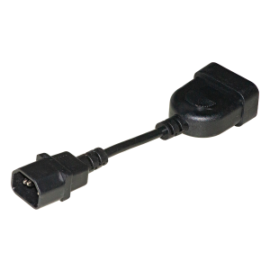 CAVO ADATTATORE ALIMENTAZIONE SPINA VDE C14 - PRESA 10/16A 