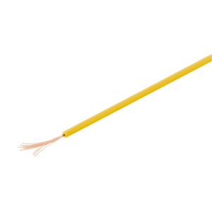 FILO TREFOLO ISOLATO 1X0,14mm 10mt. GIALLO