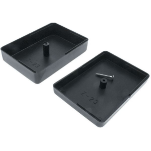 CONTENITORE ABS  84x59x30 mm NERO