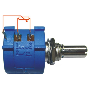 POTENZIOMETRO FILO 2W 10 GIRI 10 KHOM 3590S-2-103L