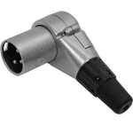 SPINA XLR 3 POLI MASCHIO ad angolo 90° NC3MRC NEUTRIK 