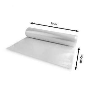 ROTOLO SOTTOVUOTO PER  confezionamento sottovuoto 28cm x 6m