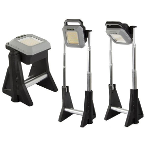 TORCIA LED SMD 40W TELESCOPICA IP65 RICARICABILE 10000mAh 