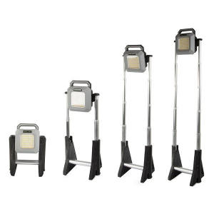 TORCIA LED SMD 40W TELESCOPICA IP65 RICARICABILE 10000mAh 