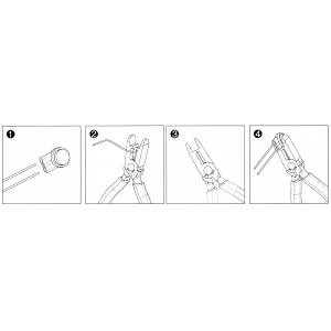 PINZA PER CLIP AL SILICONE