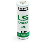 PILA LITIO LS17500 3,6V SAFT CON POLO CONSUMER 