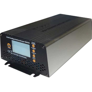 CARICABATTERIA PER BATTERIE AL PIOMBO E LiFePO4 12V/24V 40A AUTOMATICO