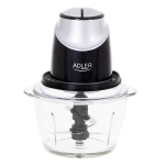 TRITATUTTO 500W CON CIOTOLA IN VETRO 1,2 lt AD4082 ADLER